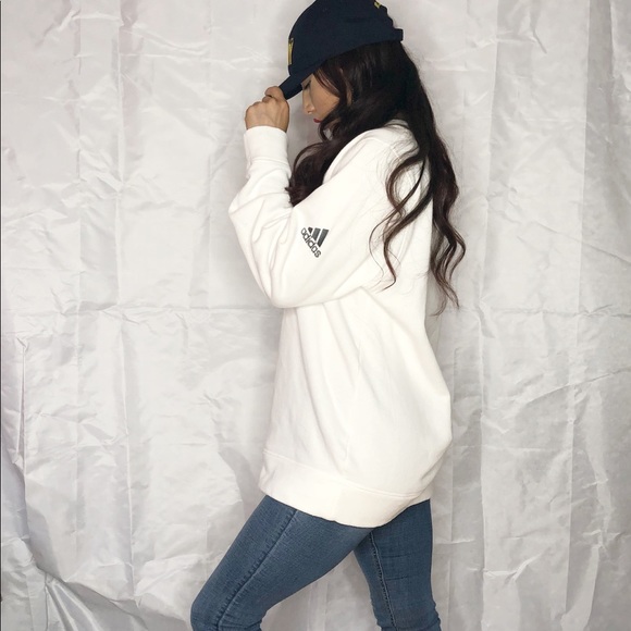 adidas Sweaters - Adidas Sweatshirt Original White Top